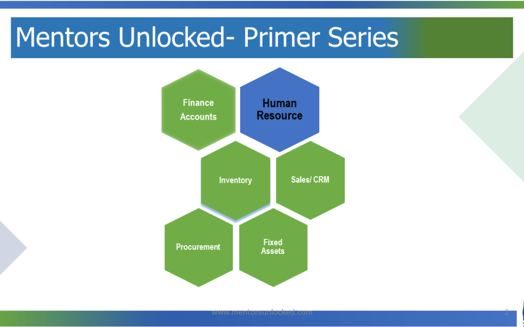 MU Primer Series 1 – Basics of HR module in ERP